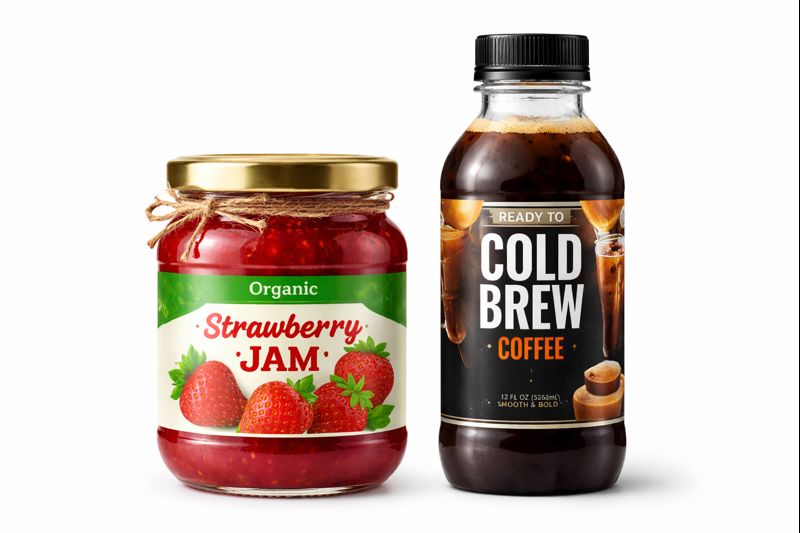 Etiquetas para alimentos y bebidas