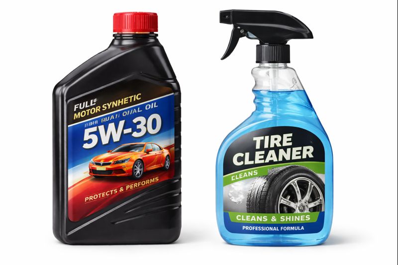 Etiquetas automotriz