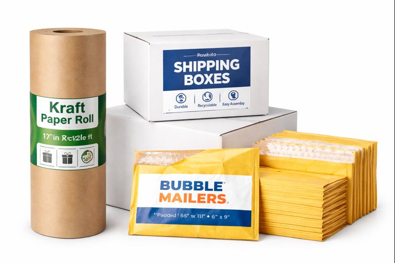 Etiquetas para empaques, cajas y envolturas