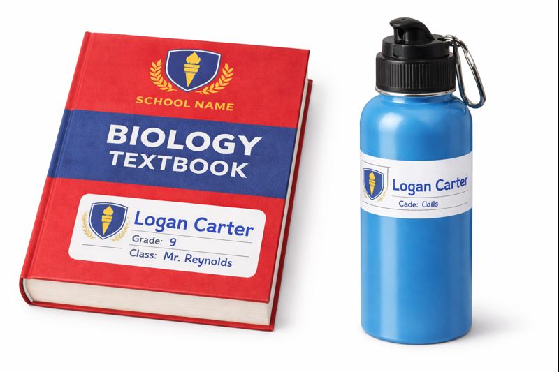 Etiquetas institucional y educativo