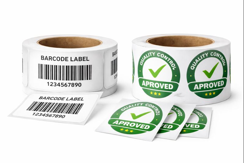 Etiquetas para logística e inventarios